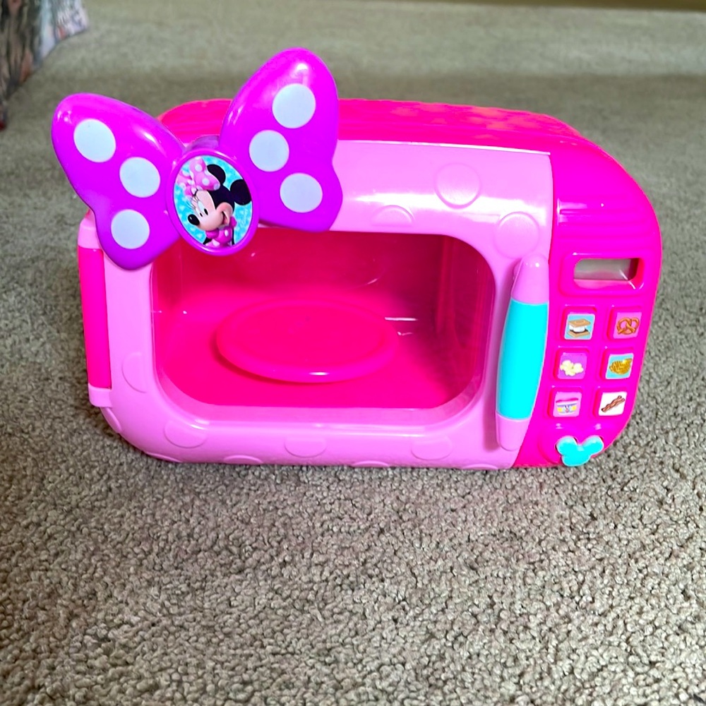 Minnie Mouse Play Microwave